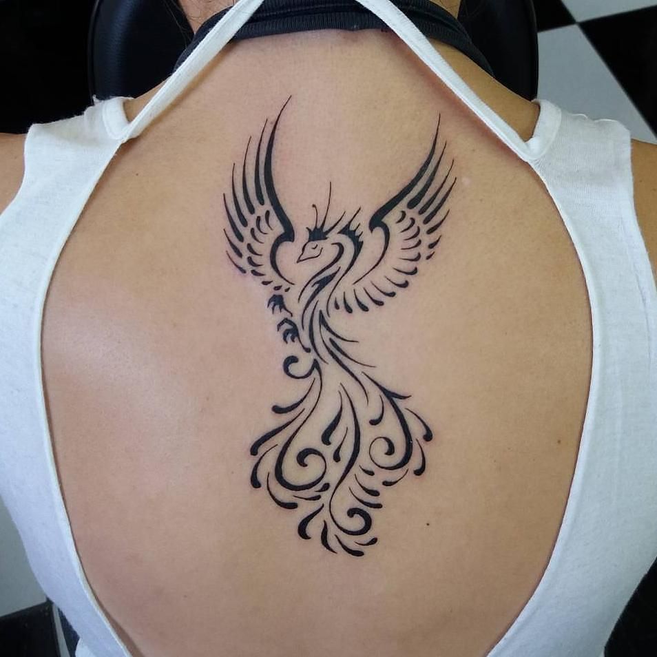 Dibujos para tatuar e imprimir Tatuajes Ave Fénix