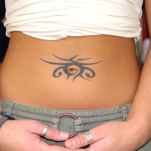 Dibujos para tatuar e imprimir Tatuajes Mujeres Abdomen