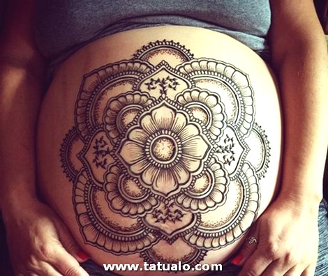 Dibujos para tatuar e imprimir Tatuajes Mujeres Abdomen