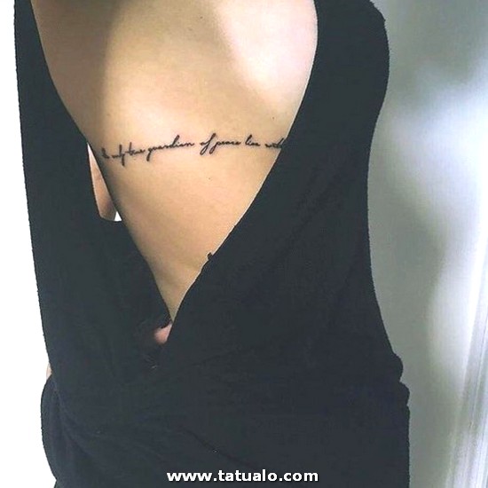 Dibujos para tatuar e imprimir Tatuajes Mujeres Costillas