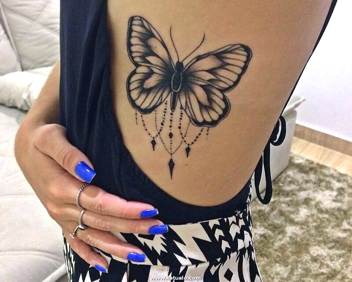 Dibujos para tatuar e imprimir Tatuajes Mujeres Costillas