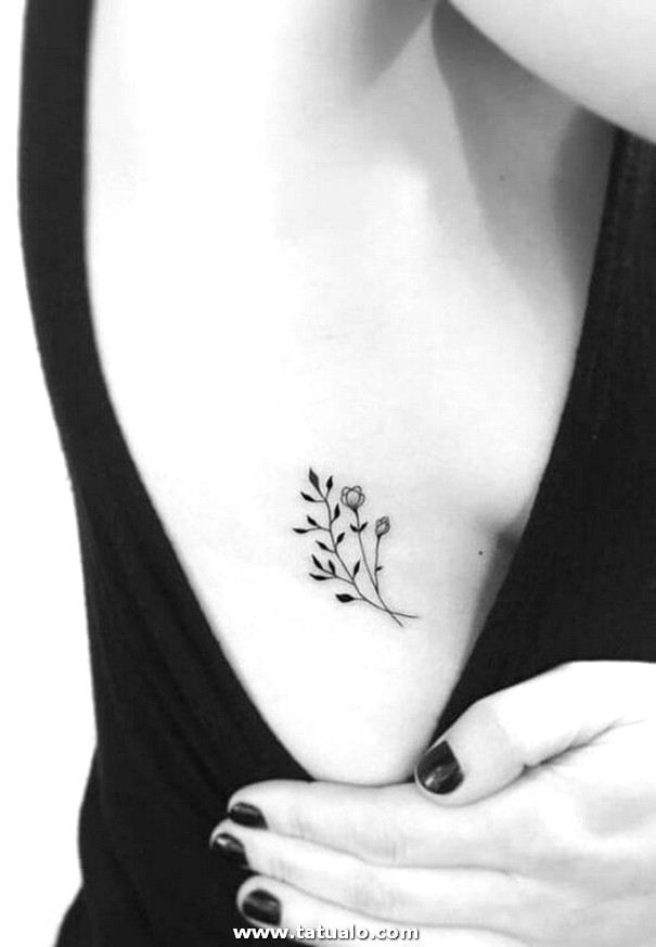 Dibujos para tatuar e imprimir Tatuajes Mujeres Costillas