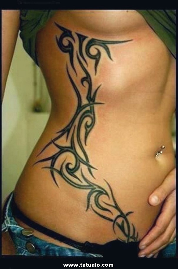 Dibujos para tatuar e imprimir Tatuajes Mujeres Costillas