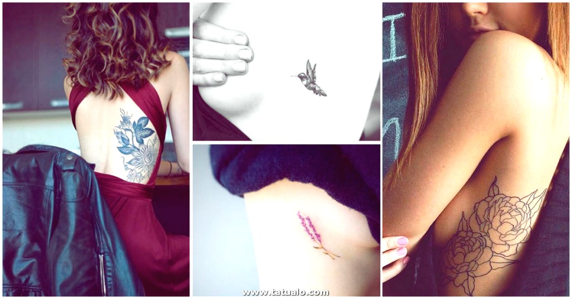 Dibujos para tatuar e imprimir Tatuajes Mujeres Costillas