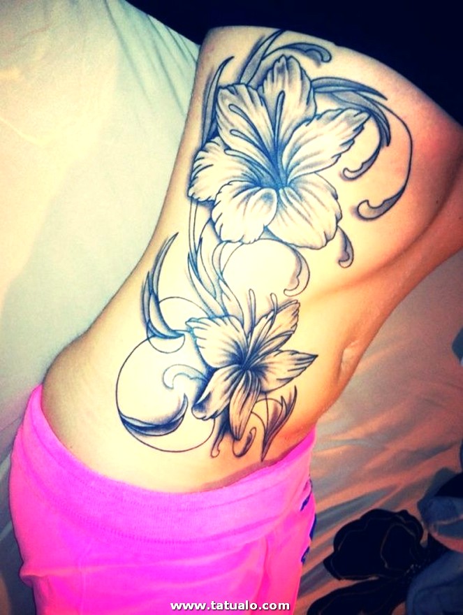 Dibujos para tatuar e imprimir Tatuajes Mujeres Costillas