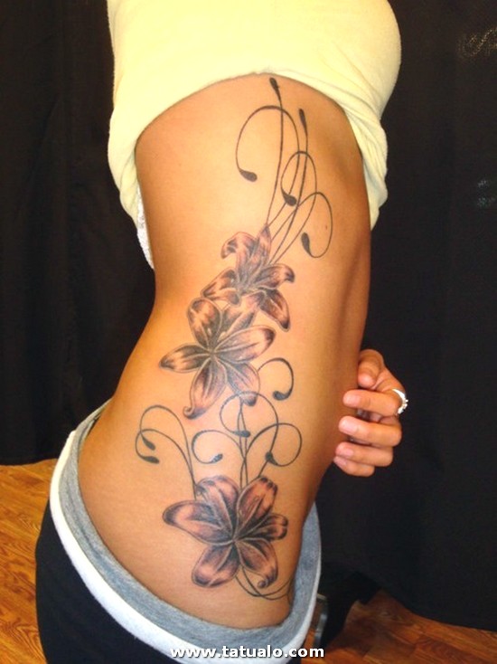 Dibujos para tatuar e imprimir Tatuajes Mujeres Costillas