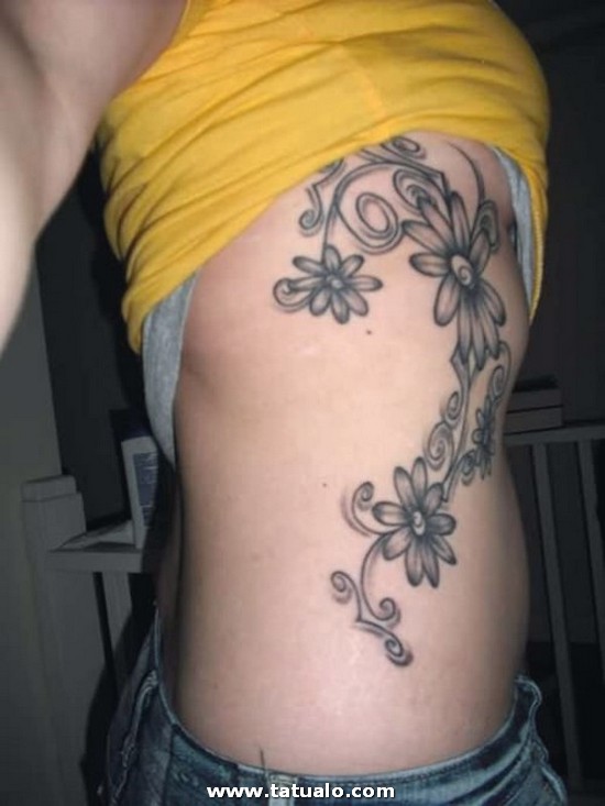 Dibujos para tatuar e imprimir Tatuajes Mujeres Costillas