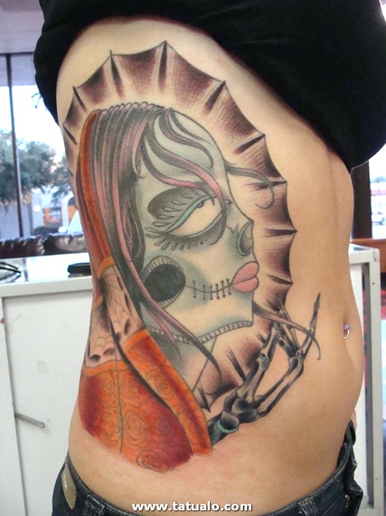 Dibujos para tatuar e imprimir Tatuajes Mujeres Costillas