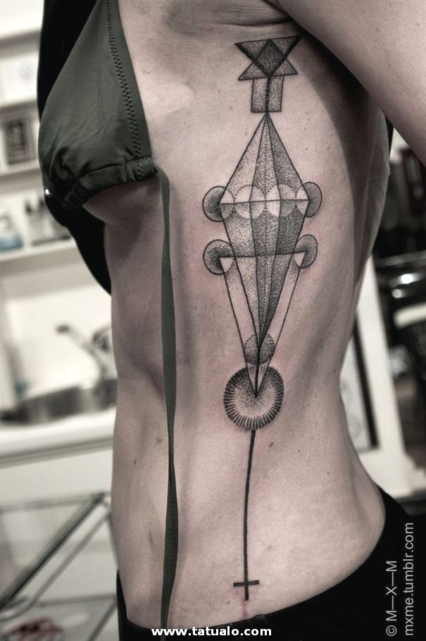 Dibujos para tatuar e imprimir Tatuajes Mujeres Costillas