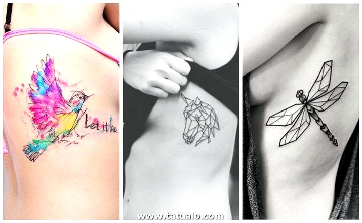 Dibujos para tatuar e imprimir Tatuajes Mujeres Costillas