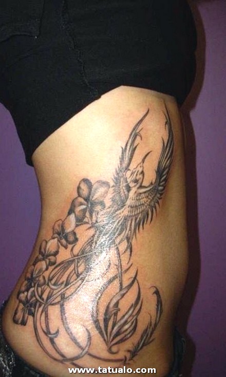 Dibujos para tatuar e imprimir Tatuajes Mujeres Costillas