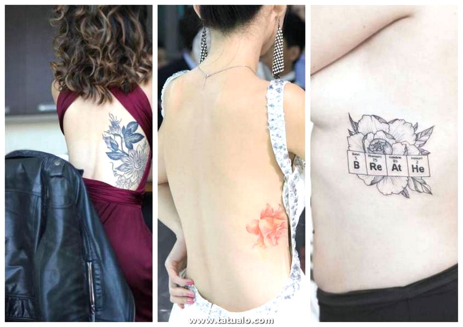Dibujos para tatuar e imprimir Tatuajes Mujeres Costillas