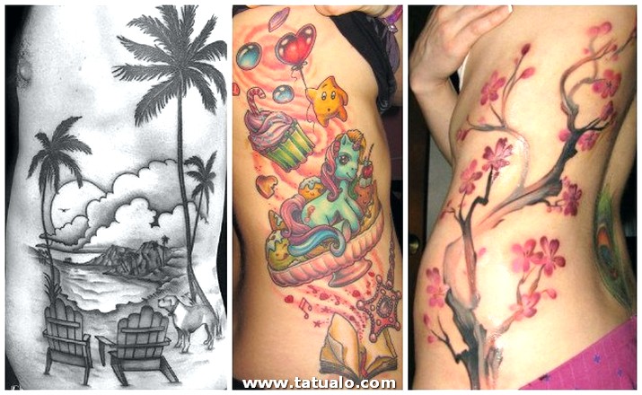 Dibujos para tatuar e imprimir Tatuajes Mujeres Costillas