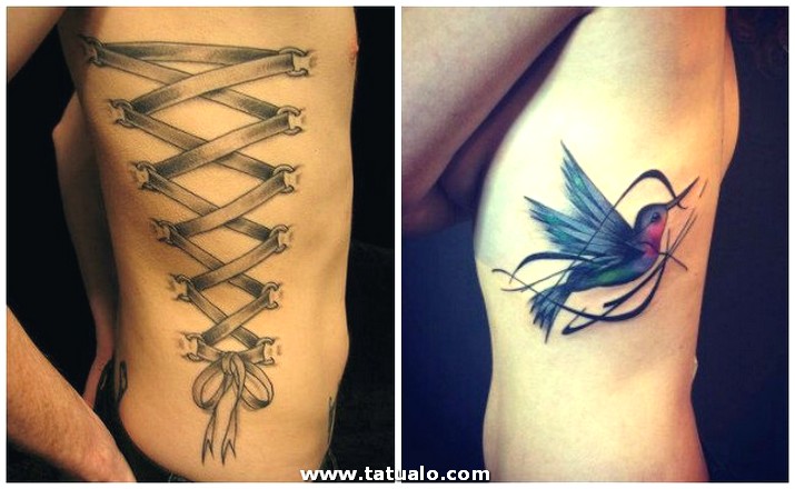 Dibujos para tatuar e imprimir Tatuajes Mujeres Costillas
