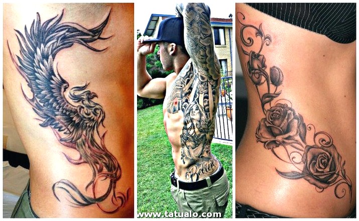 Dibujos para tatuar e imprimir Tatuajes Mujeres Costillas