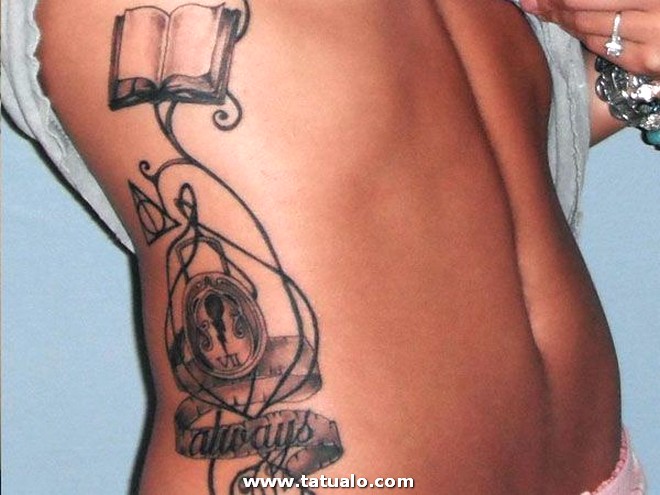Dibujos para tatuar e imprimir Tatuajes Mujeres Costillas