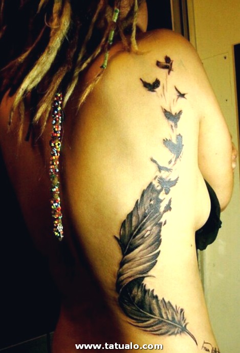 Dibujos para tatuar e imprimir Tatuajes Mujeres Costillas