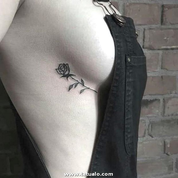 Dibujos para tatuar e imprimir Tatuajes Mujeres Costillas