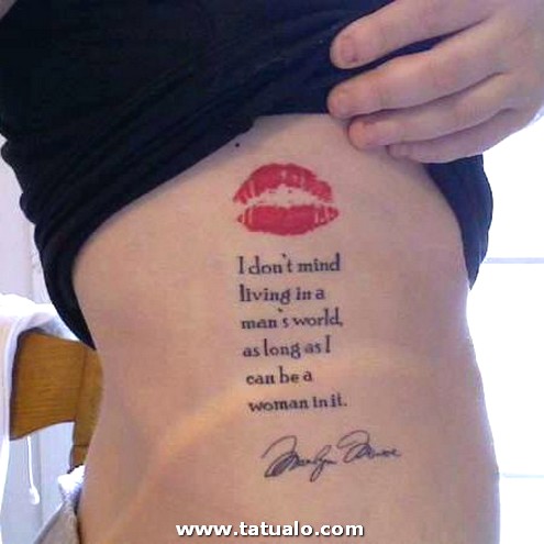 Dibujos para tatuar e imprimir Tatuajes Mujeres Costillas