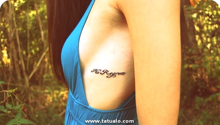 Dibujos para tatuar e imprimir Tatuajes Mujeres Costillas