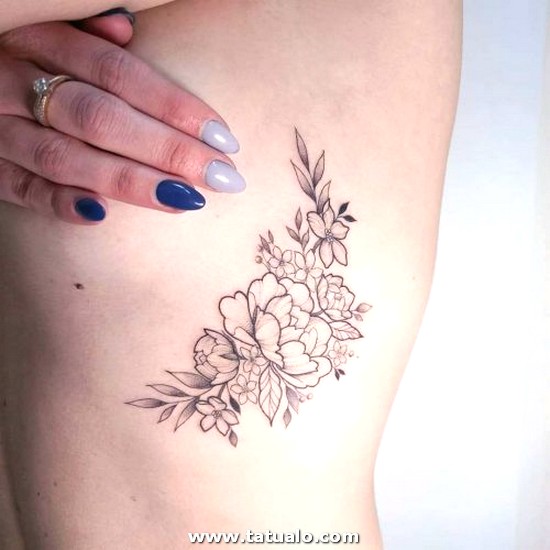 Dibujos para tatuar e imprimir Tatuajes Mujeres Costillas