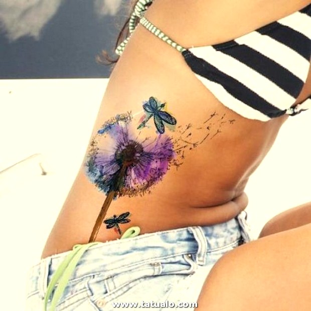 Dibujos para tatuar e imprimir Tatuajes Mujeres Costillas