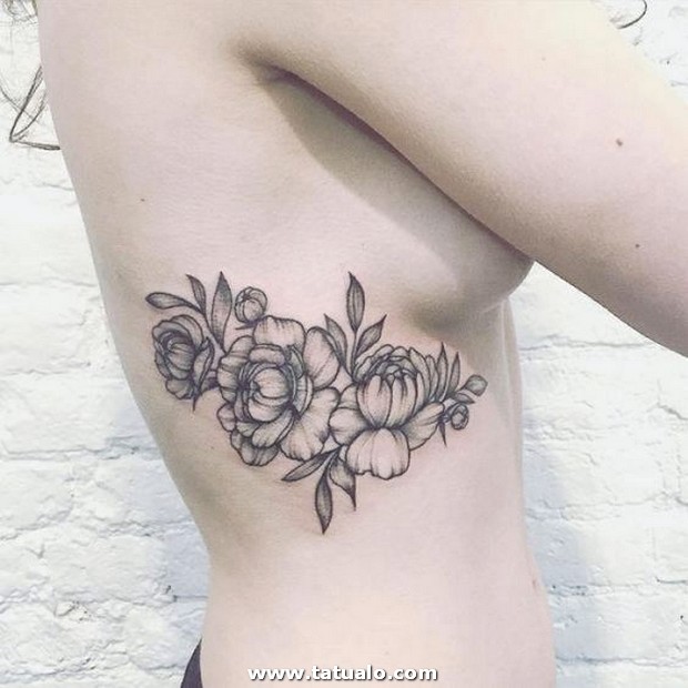 Dibujos para tatuar e imprimir Tatuajes Mujeres Costillas