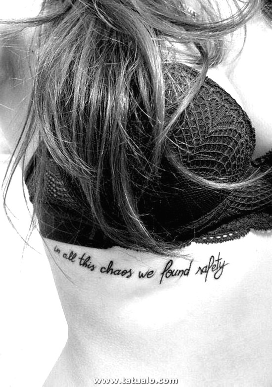 Dibujos para tatuar e imprimir Tatuajes Mujeres Costillas