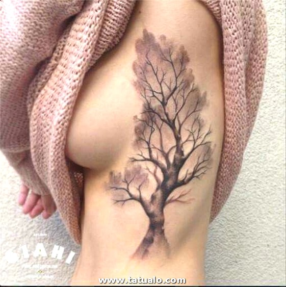 Dibujos para tatuar e imprimir Tatuajes Mujeres Costillas