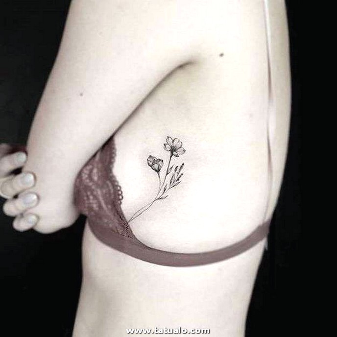 Dibujos para tatuar e imprimir Tatuajes Mujeres Costillas