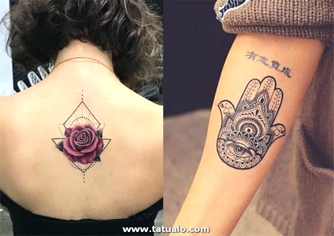 Dibujos para tatuar e imprimir Tatuajes Mujeres Pequeños