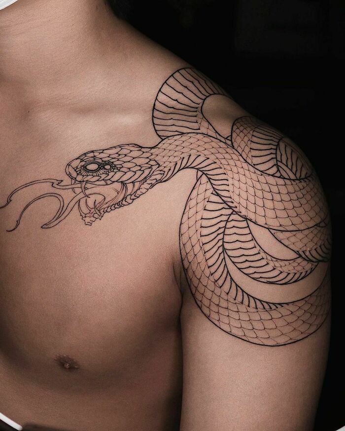 Dibujos para tatuar e imprimir Tatuajes Serpientes